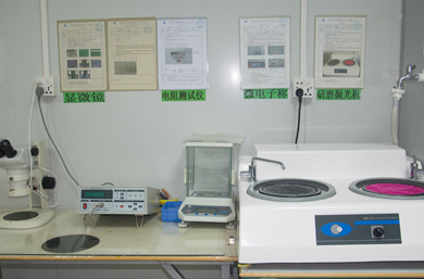 显微镜，电阻测试仪，微电子称研磨抛光机