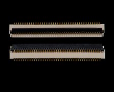 0.5mm - 0.5 H=1.0 翻盖下接